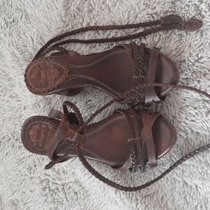 Womens Spanish Leather Heels